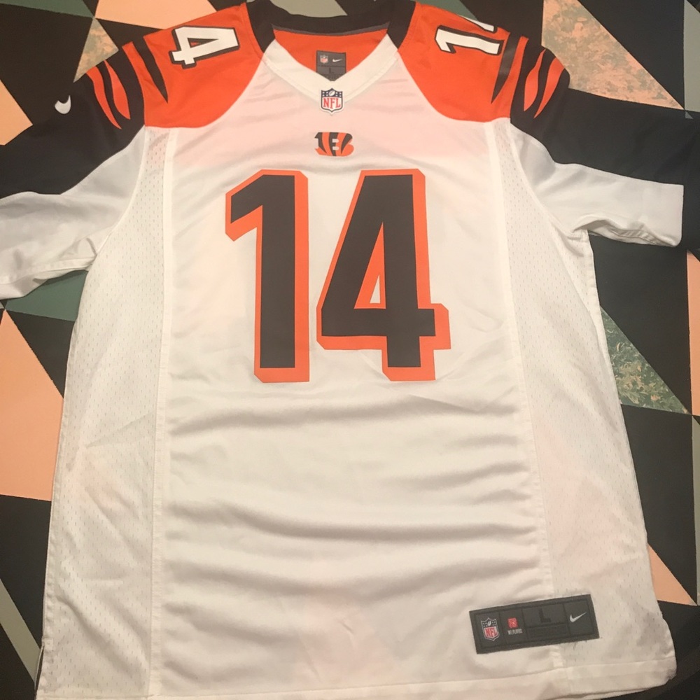 Cincinnati Bengals Nike Away White Jersey - Large